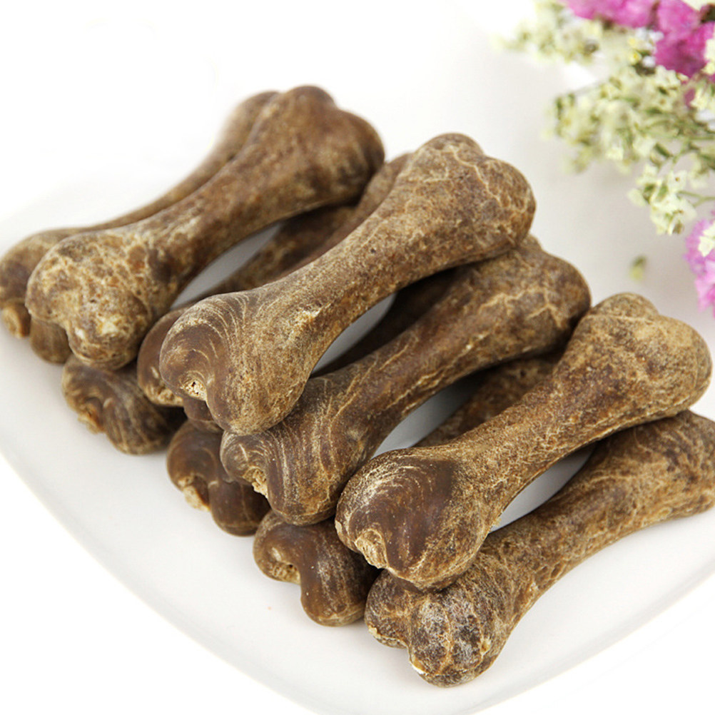 Teeth Cleaning Dog Chew Bone - 5Pcs Safe Dog Chewing Bones for