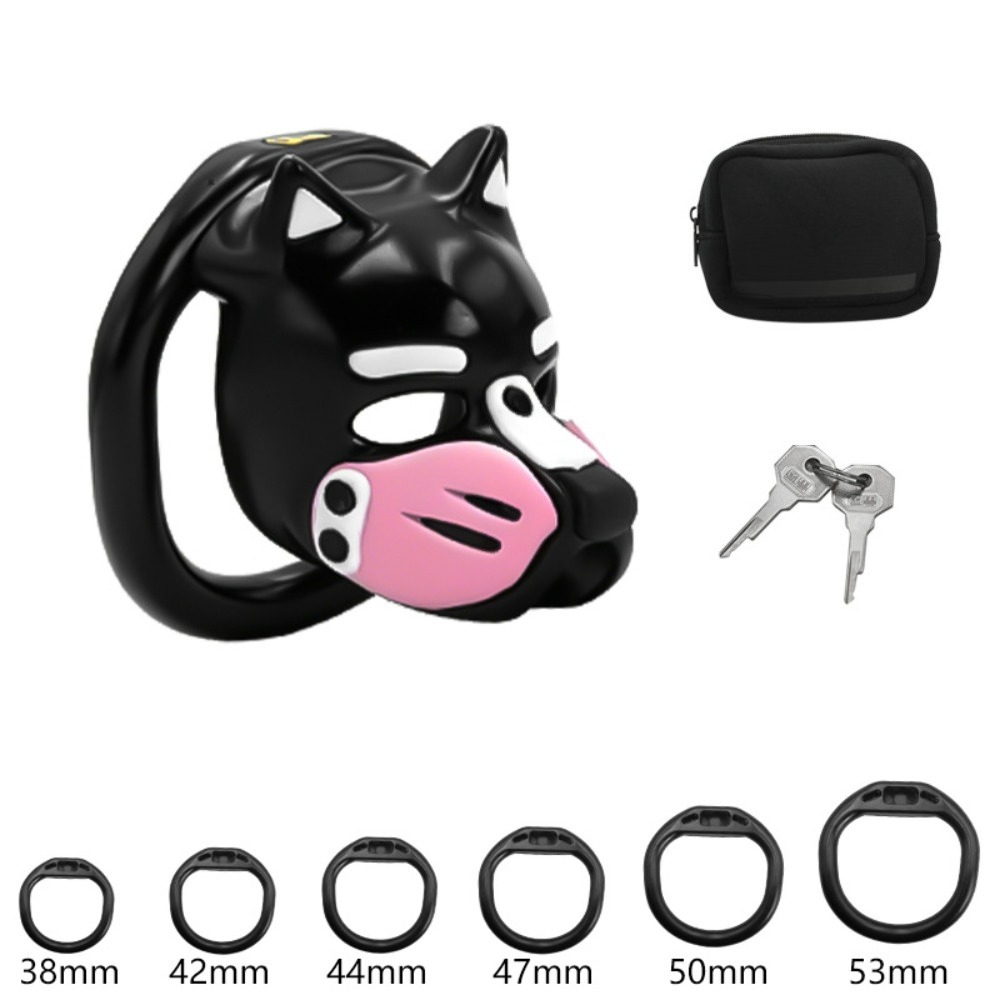 New Dog Head Chastity Cage wit - огляд і ціна Dog Toys
