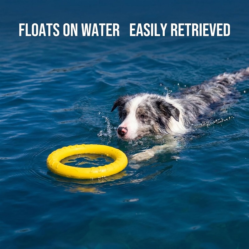 Dog Toys Pet Flying Discs EVA  - огляд і ціна Flying Disc Dog Training Toy