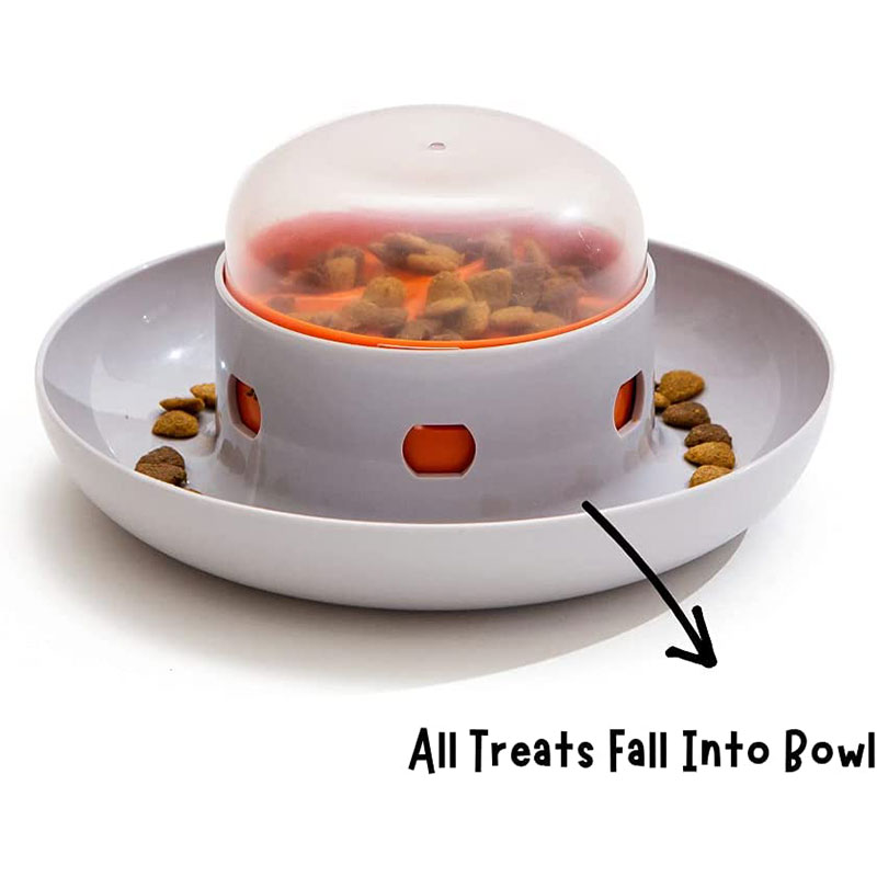 Pet UFO Dispenser Bowl Interac - огляд і ціна Dog Puzzle Feeder Toy