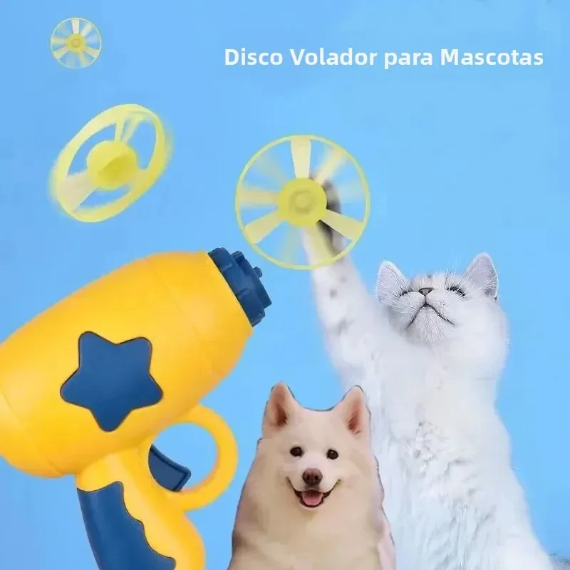 Fun Cat Teaser Interactive Lau - огляд і ціна Flying Disc Dog Training Toy
